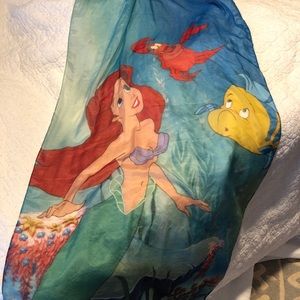 NWT Disney’s Little Mermaid scarf